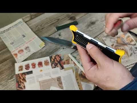 Видео: Правка бытового ножа. Чем и как?