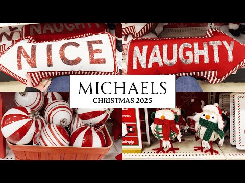 Видео: Откройте для себя НОВЫЙ рождественский декор в Michaels 2025 года!