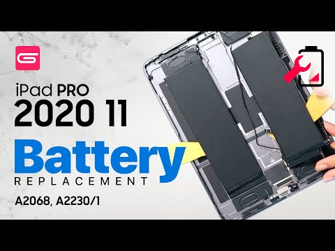 Видео: Замена аккумулятора на iPad Pro 11 (2020) | Разборка