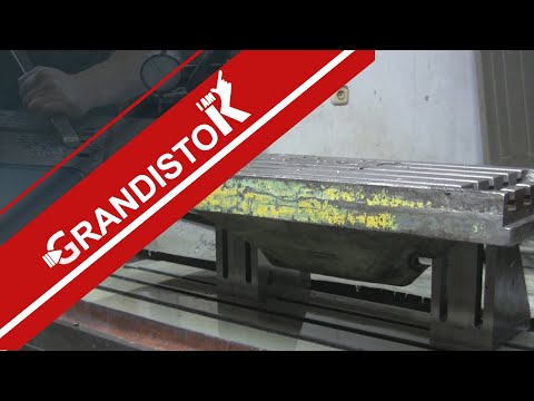 Видео: Шлифовка углового стола 676 фрезера