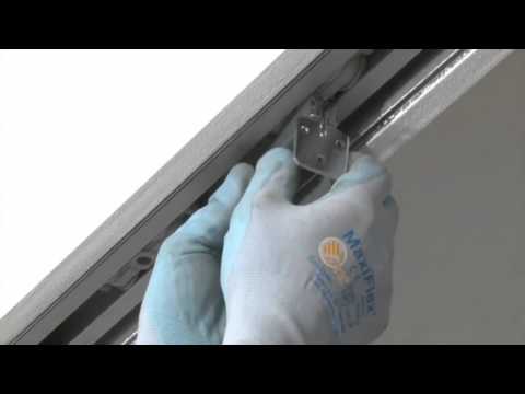 Видео: Часть 5.  Установка двери купе в пенал Syntesis Line coulissant