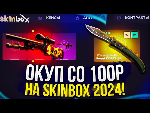 Видео: Закинул 100р после СЛИВА 30 000 и ВЫБИЛ ЭТО... SKINBOX ИЗМЕНИЛСЯ!?