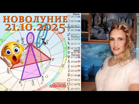 Видео: Новолуние 21 октября 2025: ЖЕСТЬ и точка выбора. Духовный дефолт и крах всего?
