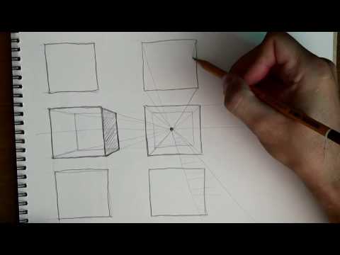 Видео: Основы рисунка. Часть 9 - перспектива
