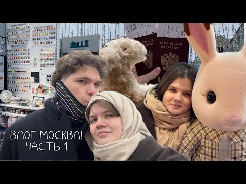 Видео: Влог из Москвы! Арт-маркет ФИЧА, 6 конус, Оранжевая дверь, Sylvanian Families, Дуняша маркет