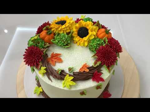 Видео: ТЫКВА на ТОРТЕ 😮 ОЧЕНЬ КРАСивый 🔥 ОСЕННИЙ Торт 😍