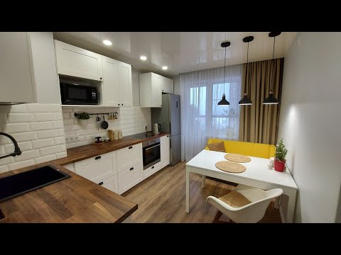 Видео: Часть 1.Кухня сэведаль/ белая кухня