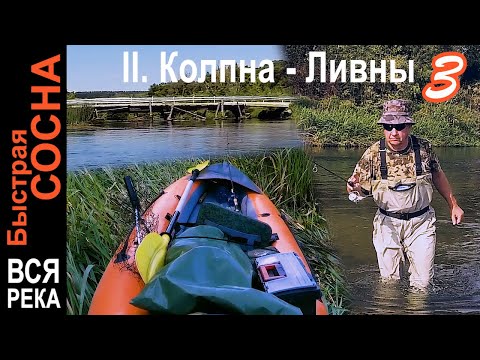 Видео: Ночевка на островке и третий день сплава. Реки Фошня и Тим 🐟🛶🏕️ Колпна - Ливны 3. Быстрая Сосна
