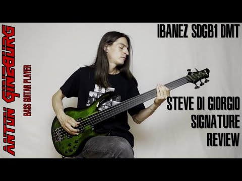 Видео: Anton Ginzburg - Ibanez SDGB1-DMT (Steve Di Giorgio signature). Подробный обзор