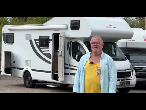 Видео: Трёхлетний альковный автодом SOMA CAMP Knaus Weinsberg. Абсолютный комфорт в любое время года!