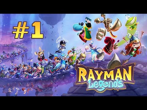 Видео: Прохождение Rayman Legends - Спасай Луговину! #1
