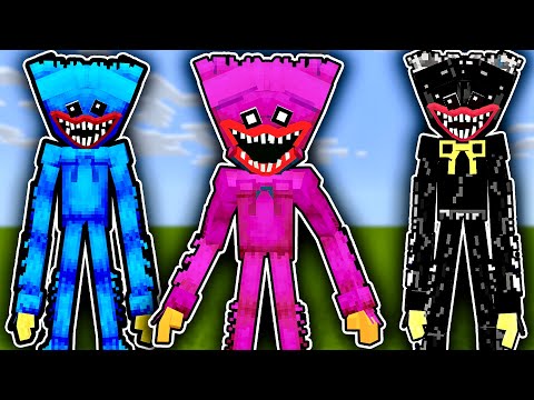 Видео: НОВЫЙ МОД НА ХАГГИ ВАГГИ В МАЙНКРАФТ HUGGY WUGGY POPPY PLAYTIME ADDON MINECRAFT