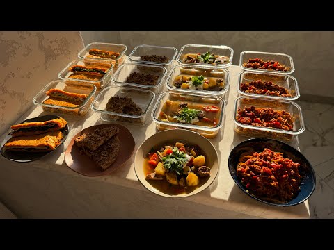 Видео: САМЫЙ ПОЛЕЗНЫЙ И СЫТНЫЙ РАЦИОН НА 2000 КАЛОРИЙ | на 4 дня | за 2 часа 