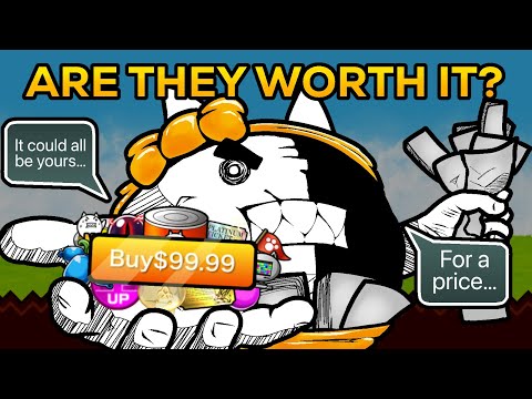 Видео: Микротранзакции в The Battle Cats