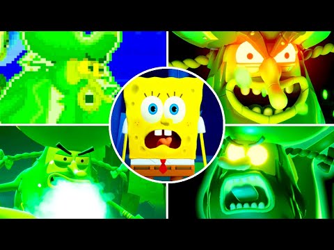 Видео: Игры о Губке Бобе — Эволюция боссов «Летучего голландца» [2001-2025]