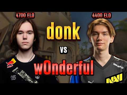 Видео: DONK сражается с W0NDERFUL в лобби Top FACEIT! Точка зрения donk с COMM (Mirage)