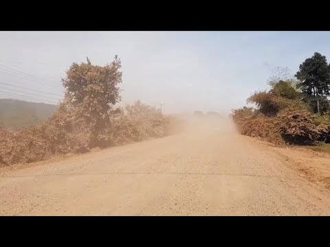 Видео: В сторону южных границ Лаоса/какие то содержания и "супер дорога" ... 