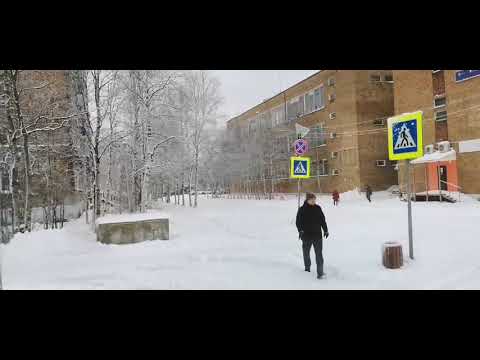 Видео: Прогулка от ЦРБ [Печора. Респ.Коми] #печорасветланаяковлева #печоракоми #путешествия