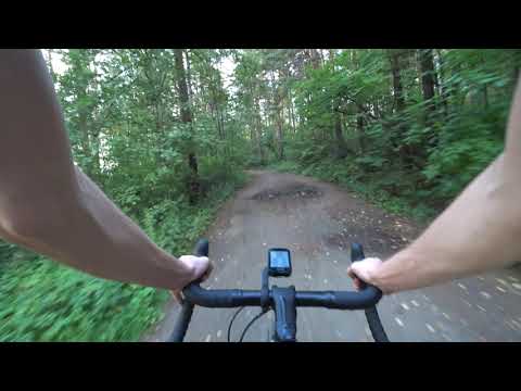 Видео: Merida silex 300 на разных покрытиях от первого лица.
