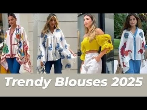 Видео: Модные блузки 2025 года