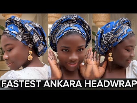 Видео: САМЫЙ БЫСТРЫЙ ТЮРБАН АНКАРА || ШАРФ || ПЛАТОК || Учебник