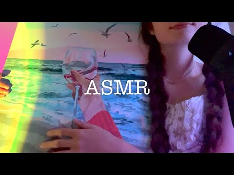Видео: ASMR 💗 шёпот / трейсинг / таппинг