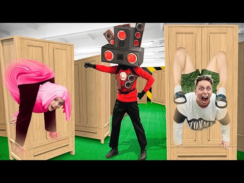 Видео: Прятки в шкафах от МОНСТРОВ Челлендж!
