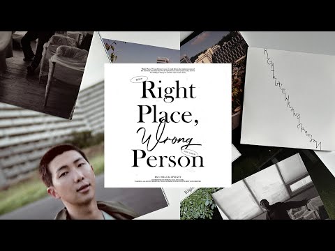 Видео: Распаковка альбома RM - Right place, wrong person/ Unboxing RM (BTS) Right place, wrong person album