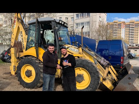 Видео: Замена втулок и ремонт гидроцилиндра на New Holland lb 115b