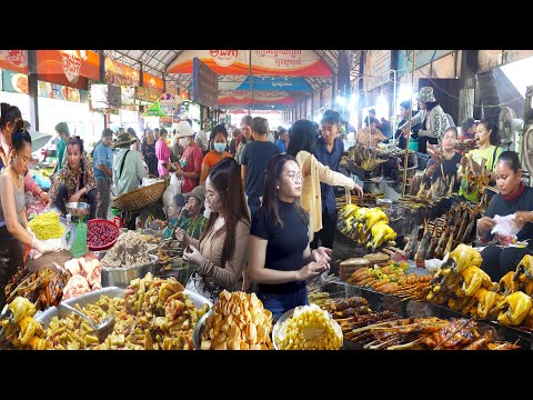 Видео: Видеоблог о еде в Камбодже — жареное мясо, улитки, курица и многое другое