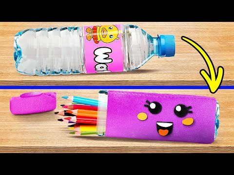 Видео: Создаем лучшее из отходов: потрясающие идеи по переработке 🎨🌳