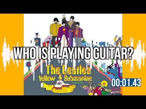 Видео: Какой из битлов на самом деле играет на гитаре в песне «It’s all Too Much»?