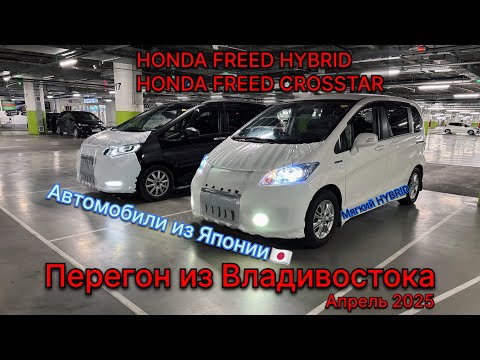 Видео: HONDA FREED HYBRID, HONDA FREED CROSSTAR Купили, забрали, перегнали в Тюмень) Гибриды мягкие можно👍