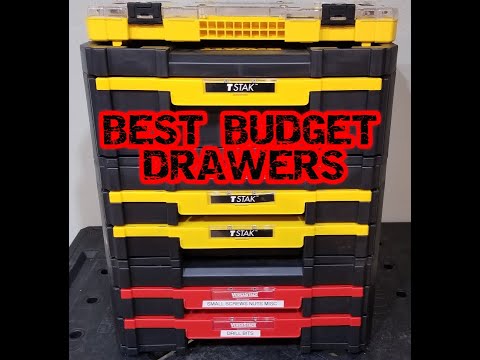 Видео: DEWALT TSTAK С CRAFTSMAN VERSASTACK СОЗДАЕТ ЛУЧШЕЕ БЮДЖЕТНОЕ МОДУЛЬНОЕ ХРАНИЛИЩЕ