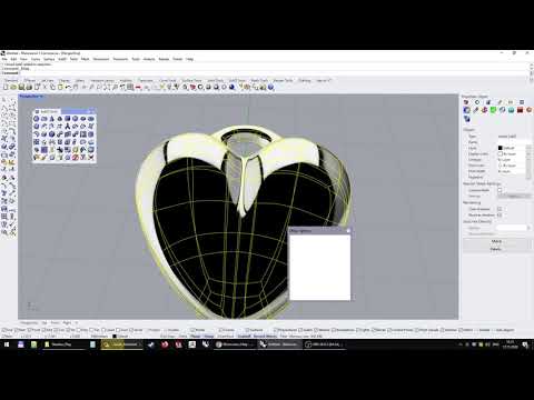 Видео: Rhinoceros 7 новые инструменты SubD #3 Сердце