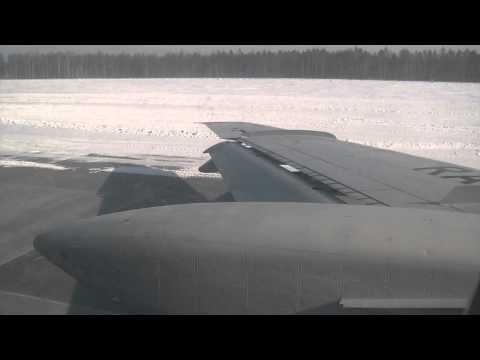 Видео: Взлет Ту-154М RA-85018 АК UT в а/п ТЛК