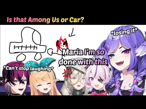 Видео: NijiArtists играют в Draw & Guess, за исключением (нескольких) саботажей