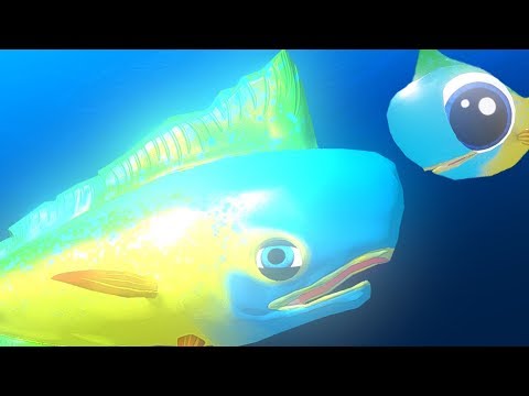 Видео: БОЛЬШЕЛОБАЯ РЫБА ХОЧЕТ СЕМЬЮ! ДАЙТЕ ЖИТЬ МАХИ МАХИ! РЫБИЙ ЧЕЛЛЕНДЖ! FEED AND GROW FISH