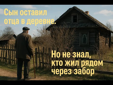 Видео: Сын оставил отца в деревне… Но не знал, кто живёт рядом через забор