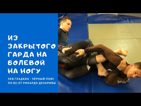Видео: Как сделать болевой на ногу из закрытого гарда. Рычаг колена, ущемление ахиллова сухожилия и др.