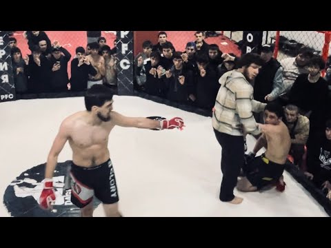 Видео: Рамазан Гаджиев VS Байра , самый легкий бой по ММА, ТКО 2 раунд - Махачкала