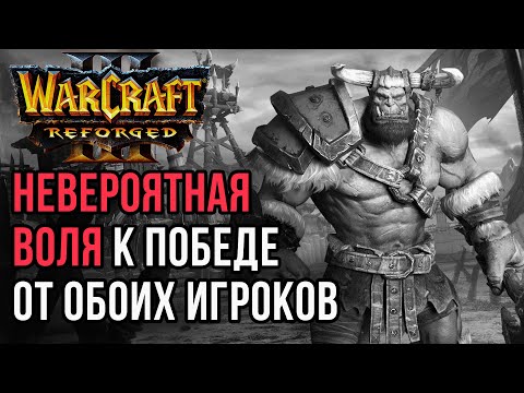 Видео: НЕВЕРОЯТНАЯ ВОЛЯ К ПОБЕДЕ ОТ ОБОИХ: Fortitude (Hum) vs Starbuck (Orc) Warcraft 3 Reforged