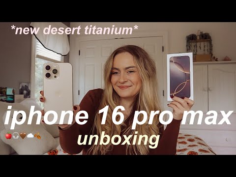 Видео: РАСПАКОВКА НОВОГО IPHONE 16 PRO MAX И НАСТРОЙКА 2024 В ПУСТЫНЕ ТИТАНА *Новые функции iPhone 16 Pr...