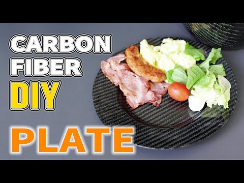 Видео: Карбоновая плита с эпоксидной смолой [DIY]