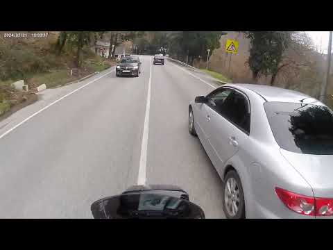 Видео: На Vento Smart 3 по зимней Сочинской трассе в Феврале 2024