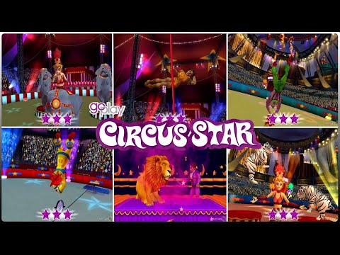 Видео: Go Play Circus Star - мини-игры для Nintendo Wii
