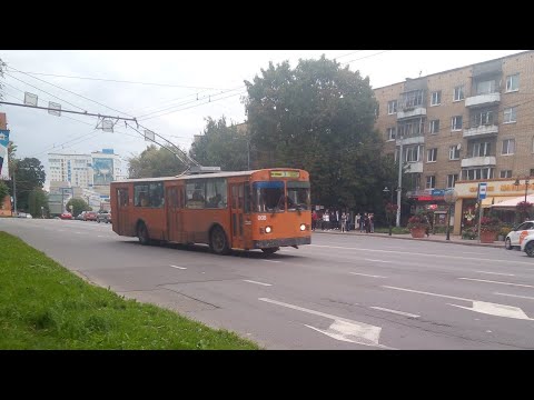Видео: Троллейбус №1 (Смоленск). НПО "Аркада" - Полиграфкомбинат