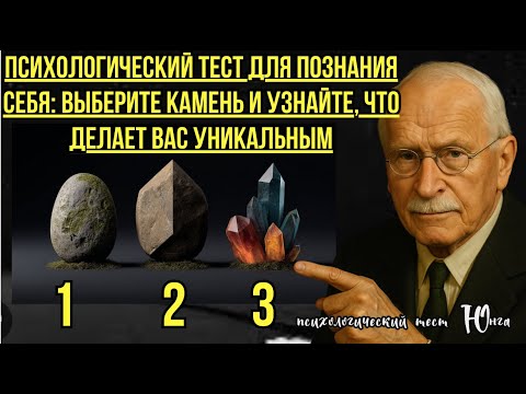 Видео: Психологический тест Юнга: выбери камень и узнай, что делает тебя уникальным
