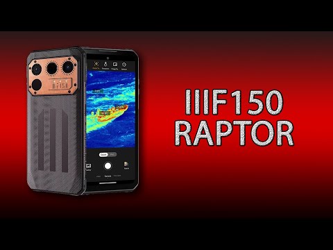 Видео: IIIF150 Raptor - класний захищений смартфон з тепловізором.