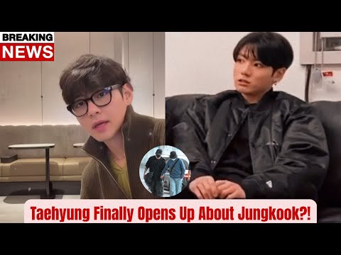 Видео: Тэхён наконец-то нарушил молчание о Чонгуке! АРМИ не могут поверить в его слова в прямом эфире!
